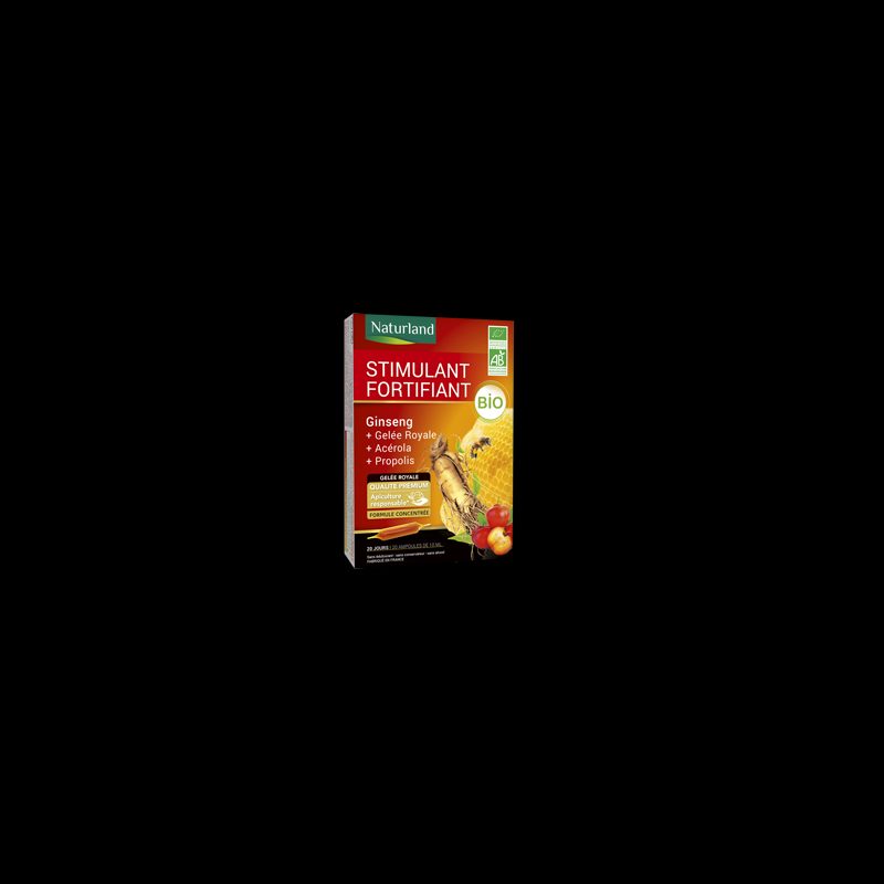 Ampoule de plantes ginseng+gelée royale+propolis+acérola.