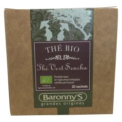 Thé VERT SENCHA BIO 