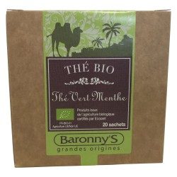 BIO GRÜNER Tee MINZE 