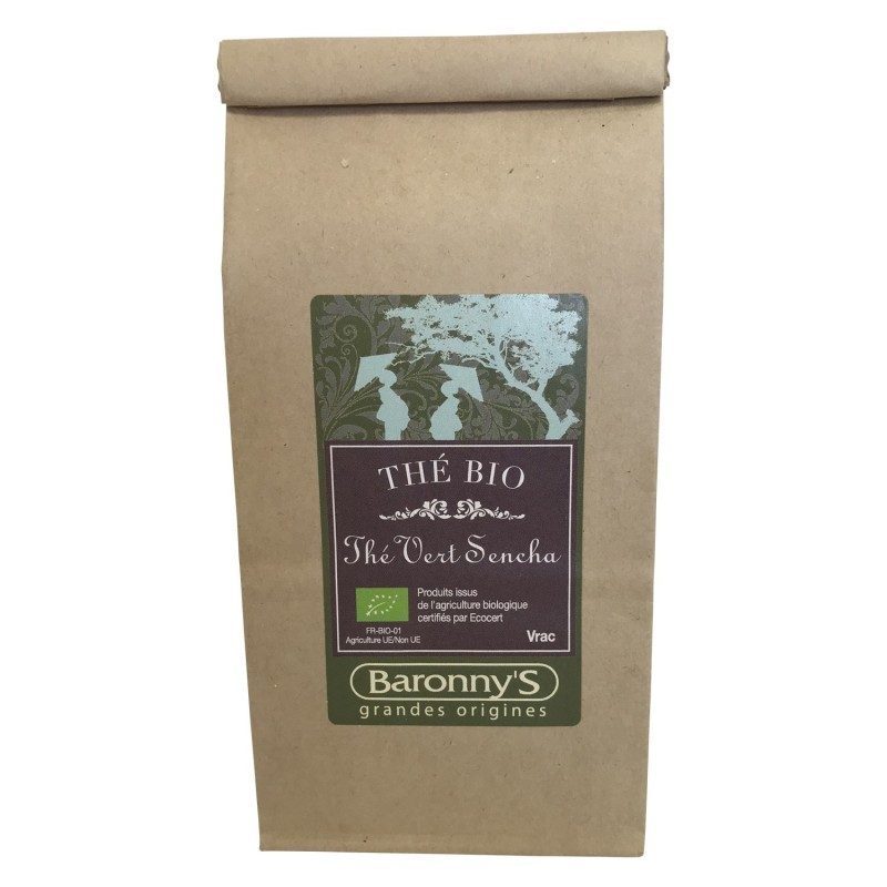 Thé VERT SENCHA sachet de 50g Thé VERT SENCHA sachet de 50g