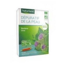 Dépuratif de la Peau Bio 20 Ampoules Buvables de 10 ml