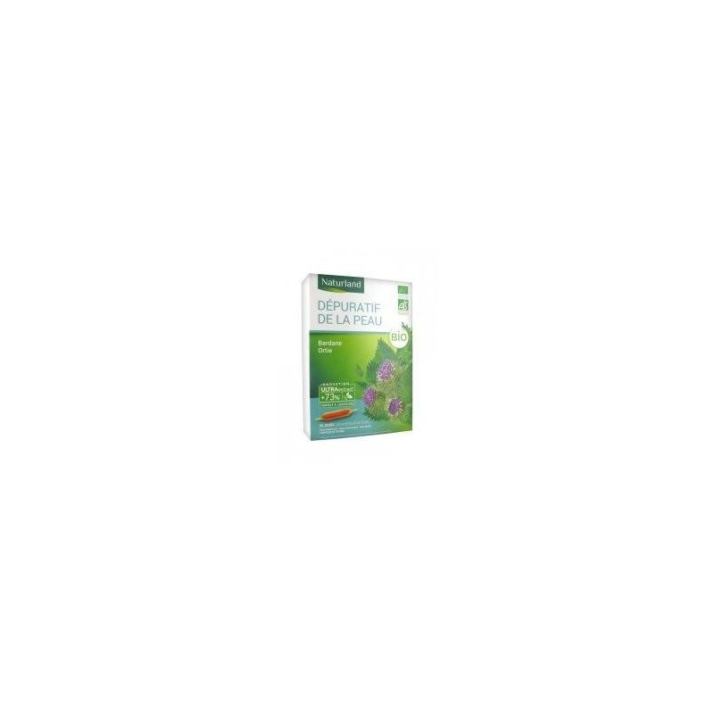 Dépuratif de la Peau Bio 20 Ampoules Buvables de 10 ml Dépuratif de la Peau Bio 20 Ampoules Buvables de 10 ml