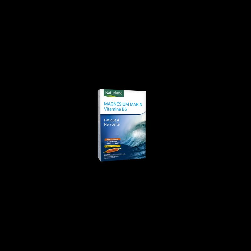Magnésium marin vitamine B6 20 ampoules de 10 ml