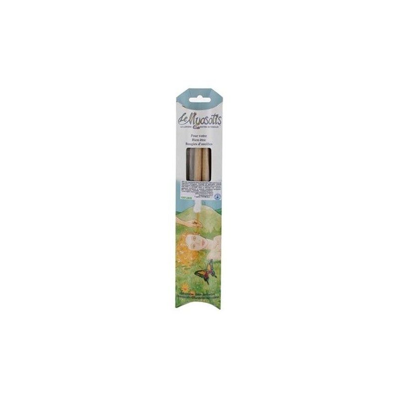 Bougies d'oreille Le Myosotis Bougies d'oreille Le Myosotis