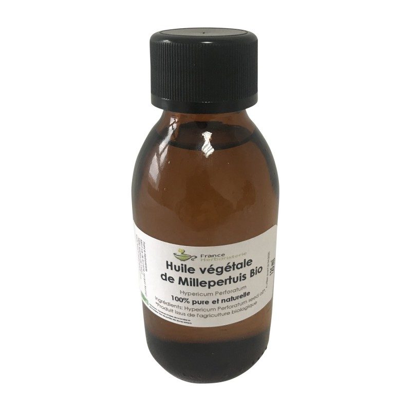 Huile vegetale de millepertuis - 125 ml Huile vegetale de millepertuis - 125 ml