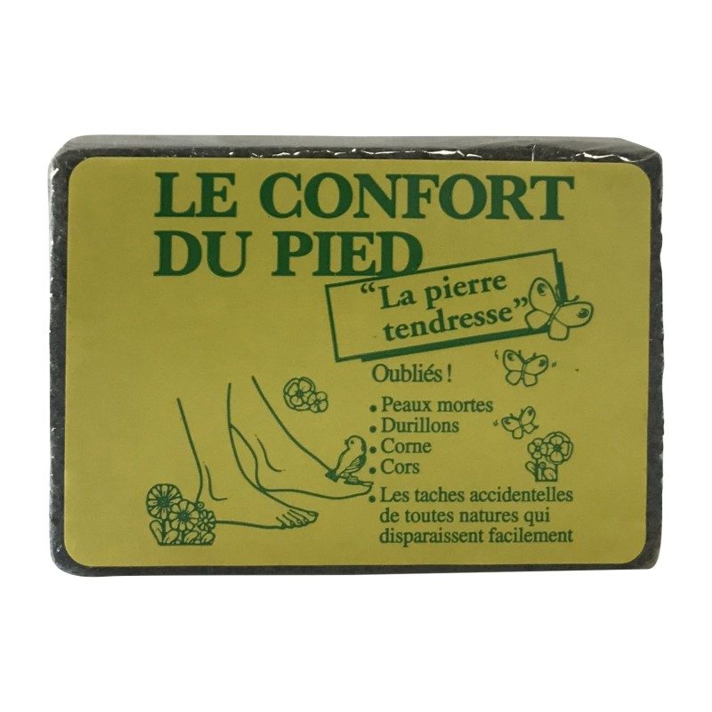 La "pierre tendresse" pour confort du pied