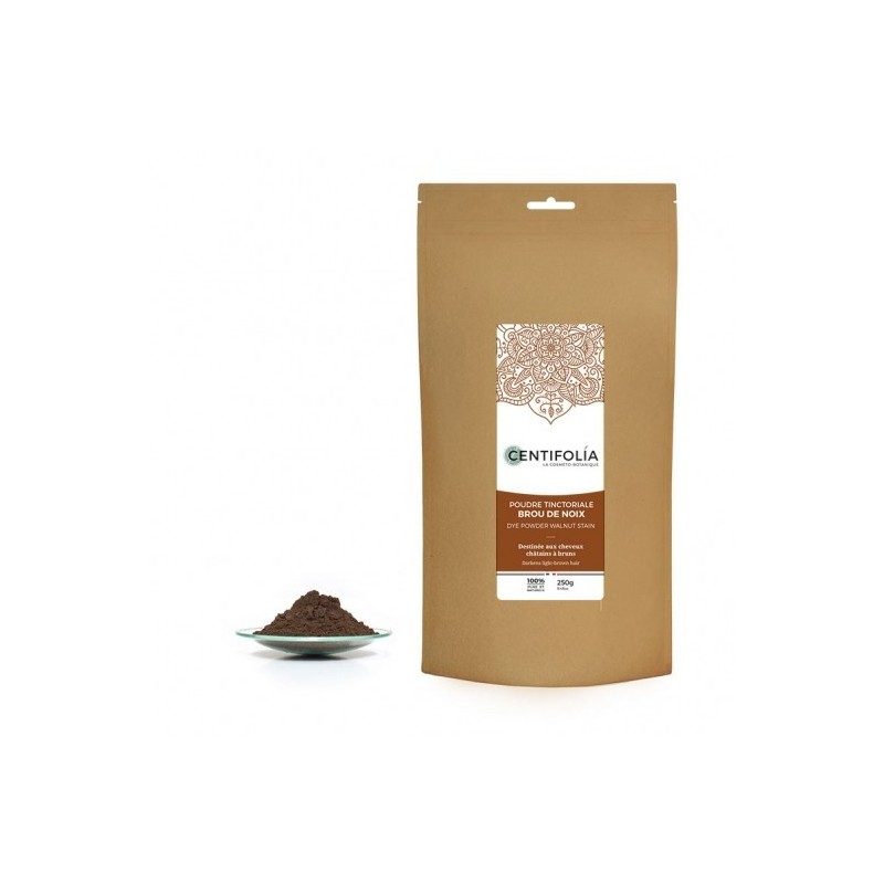 Poudre tinctoriale BROUX DE NOIX - CENTIFOLIA