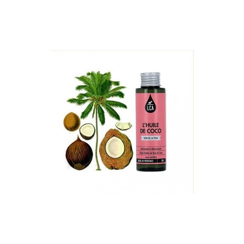 Huile de Coco - 100 ml - LCA Huile de Coco - 100 ml - LCA