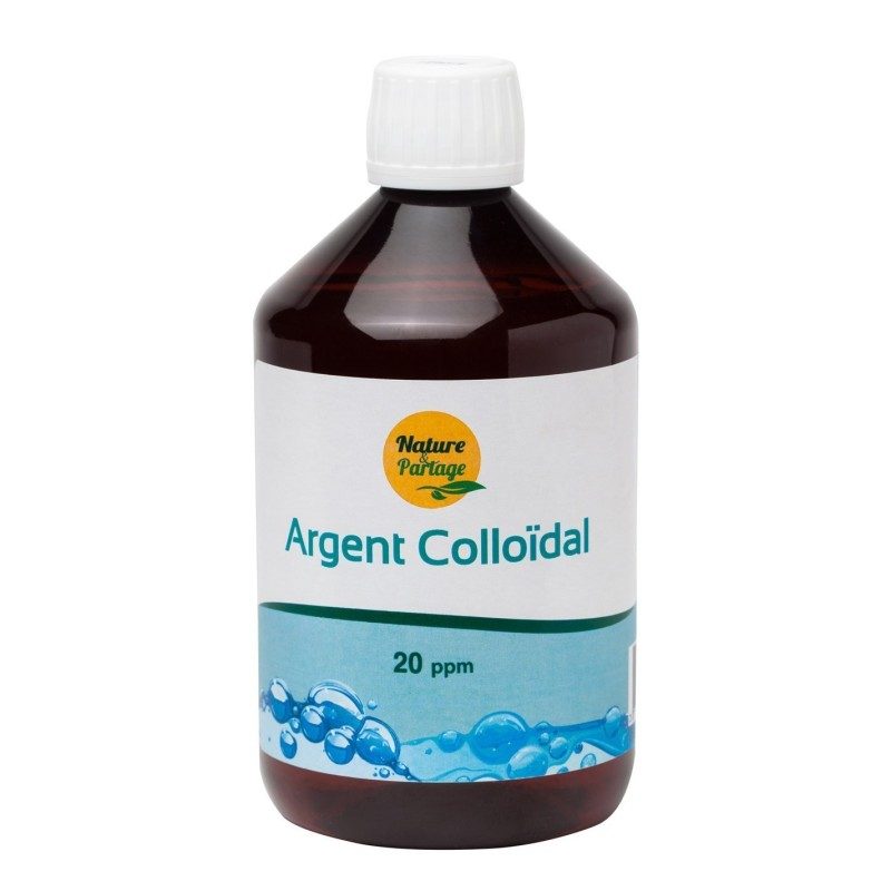 Argent colloïdal 20 ppm 500 ml Argent colloïdal 20 ppm 500 ml