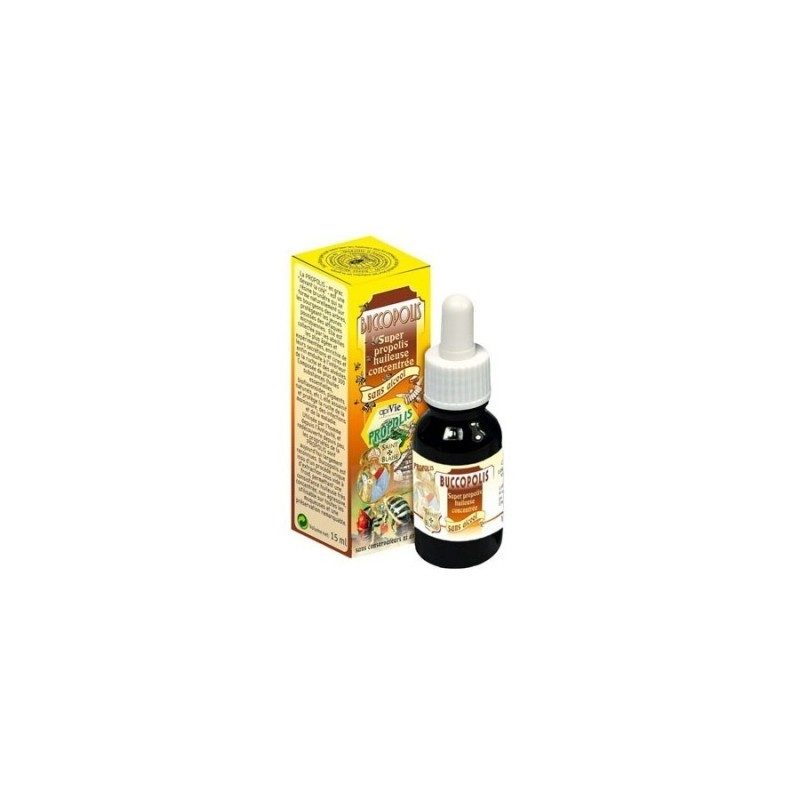Buccopolis - Super propolis huileuse concentrée - 15mL Buccopolis - Super propolis huileuse concentrée - 15mL