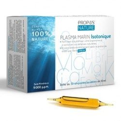 Plasma marin isotonique - 30 ampoules buvables de 10 ml