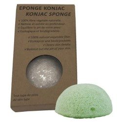 Éponge Konjac à l’Aloe vera