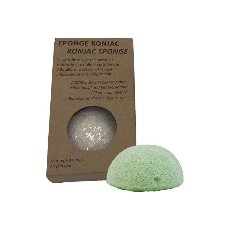 Éponge Konjac à l’Aloe vera