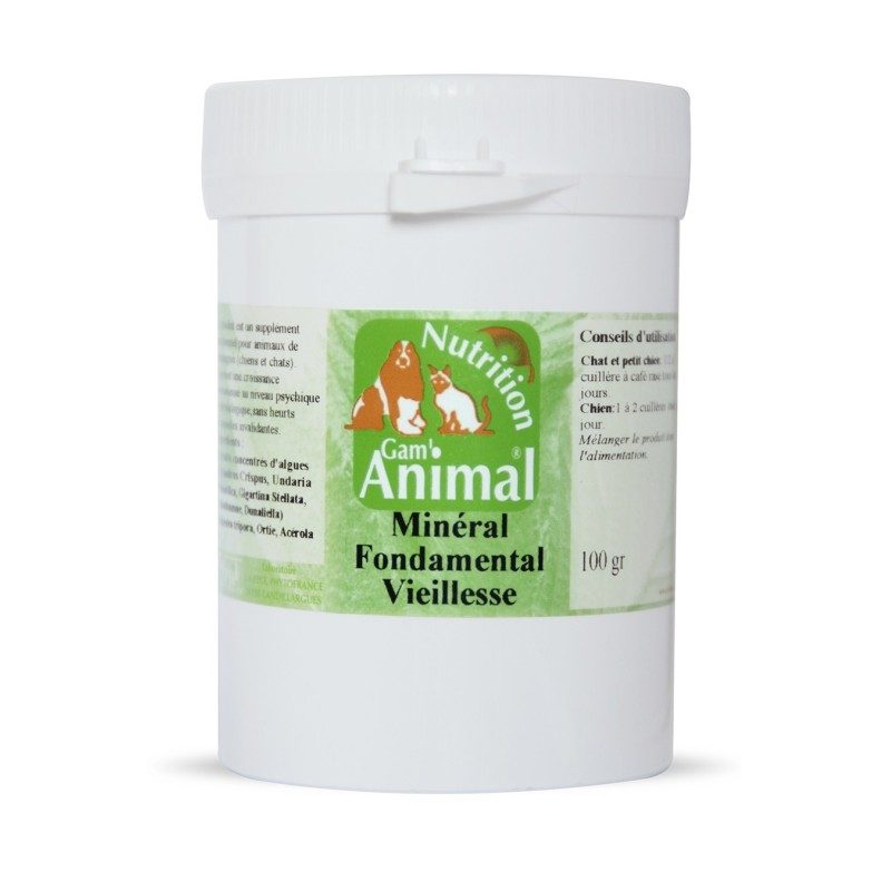 Minéral fondamental vieillesse - Animaux Minéral fondamental vieillesse - Animaux