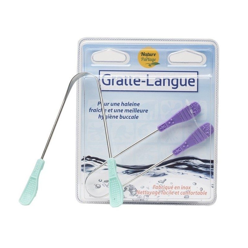Gratte-langue antibactérien