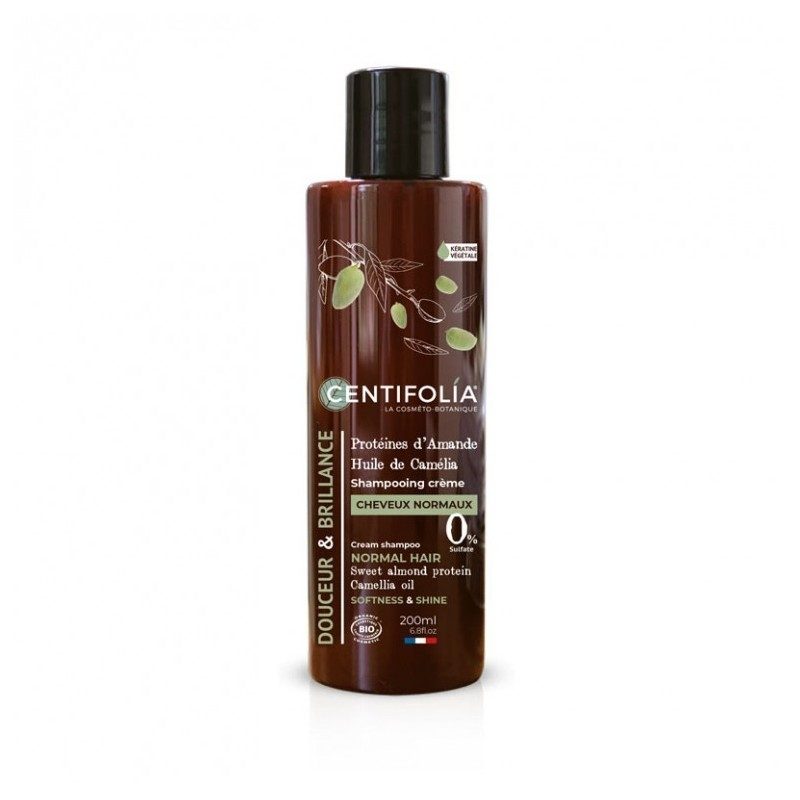 Shampooing crème cheveux normaux - CENTIFOLIA Shampooing crème cheveux normaux - CENTIFOLIA