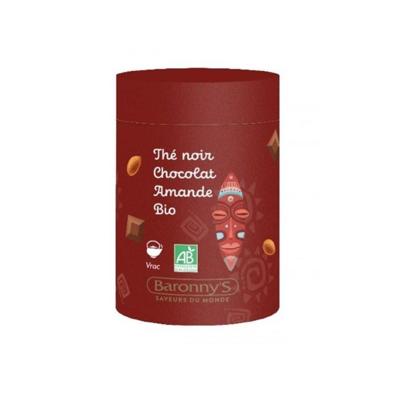 Infusettes Thé noir, Chocolat, Amande BIO - Barrony's Infusettes Thé noir, Chocolat, Amande BIO - Barrony's