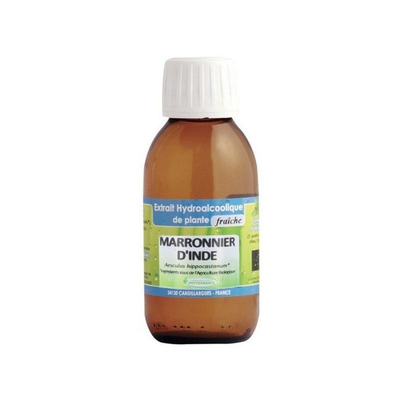 Extrait hydroalcoolique Marronnier d'Inde - 125ml - Phytofrance Extrait hydroalcoolique Marronnier d'Inde - 125ml - Phytofrance