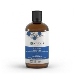 HUILE végétale vierge biologique de NIGELLE - 100 mL - CENTIFOLIA