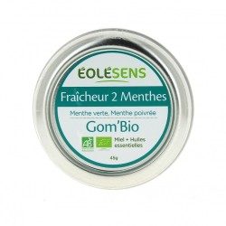Gom'Bio Fraîcheur 2 Menthes 45g - Eolesens