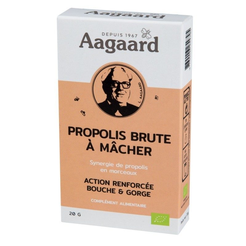 Propolis brute à mâcher 20g - Aagaard Propolis brute à mâcher 20g - Aagaard
