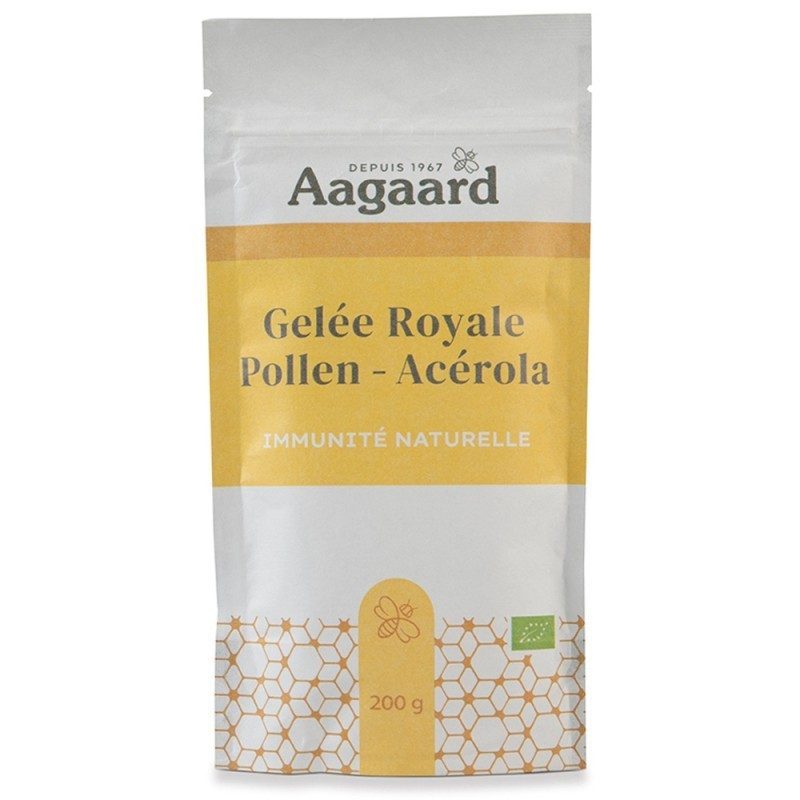Gelée Royale + Pollen + Acérola 200g - Aagaard Gelée Royale + Pollen + Acérola 200g - Aagaard