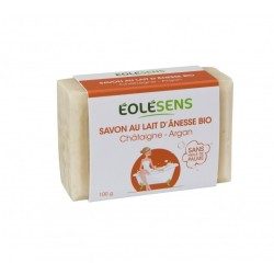 Savon au lait d'Ânesse, Châtaigne et Argan - 100g