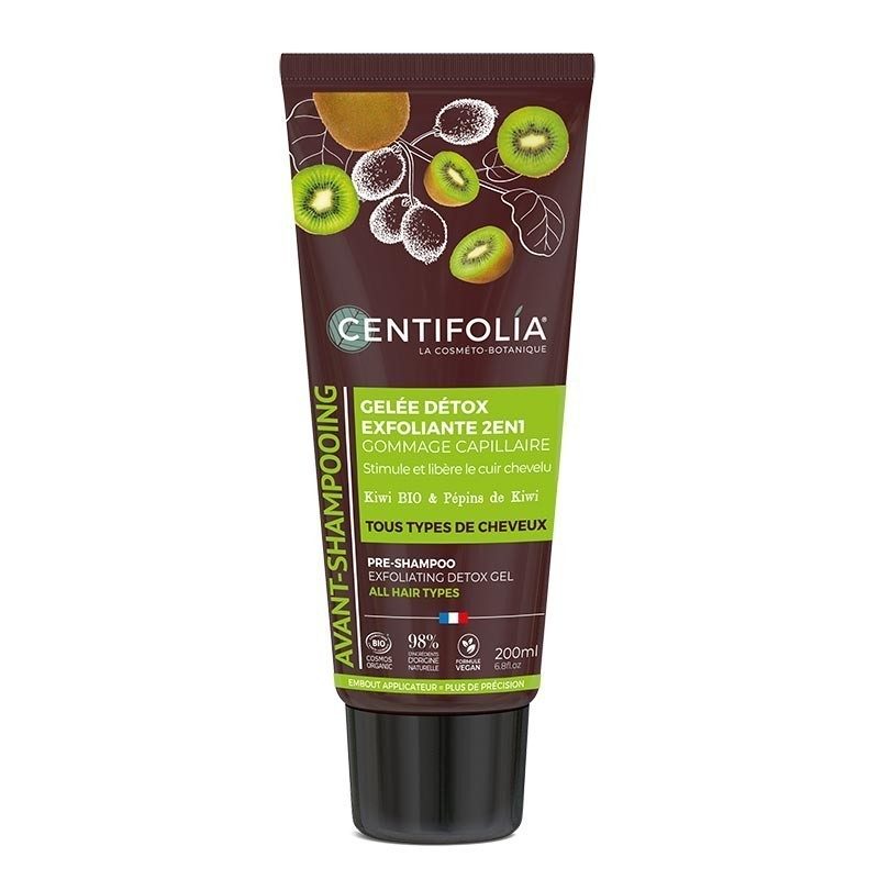 Avant-Shampooing gelée exfoliante 2en1 - Centifolia