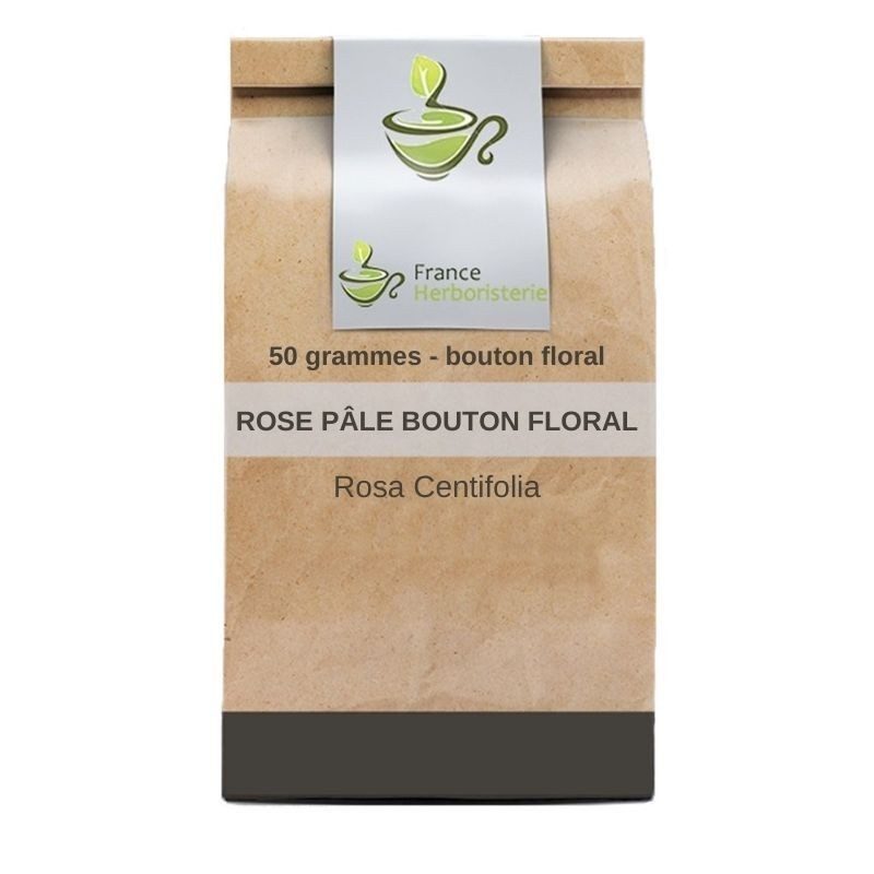 Rose pale bouton floral 50 GRS (Rosa centifolia). Rose pale bouton floral 50 GRS (Rosa centifolia).