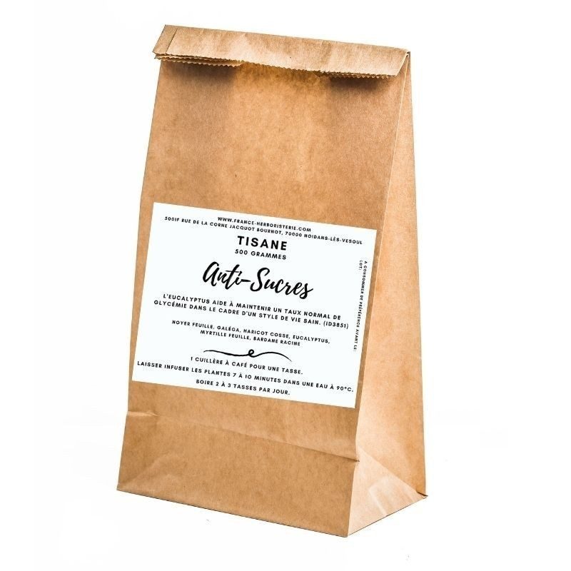 TISANE '' anti-sucres '' paquet de 500g TISANE '' anti-sucres '' paquet de 500g