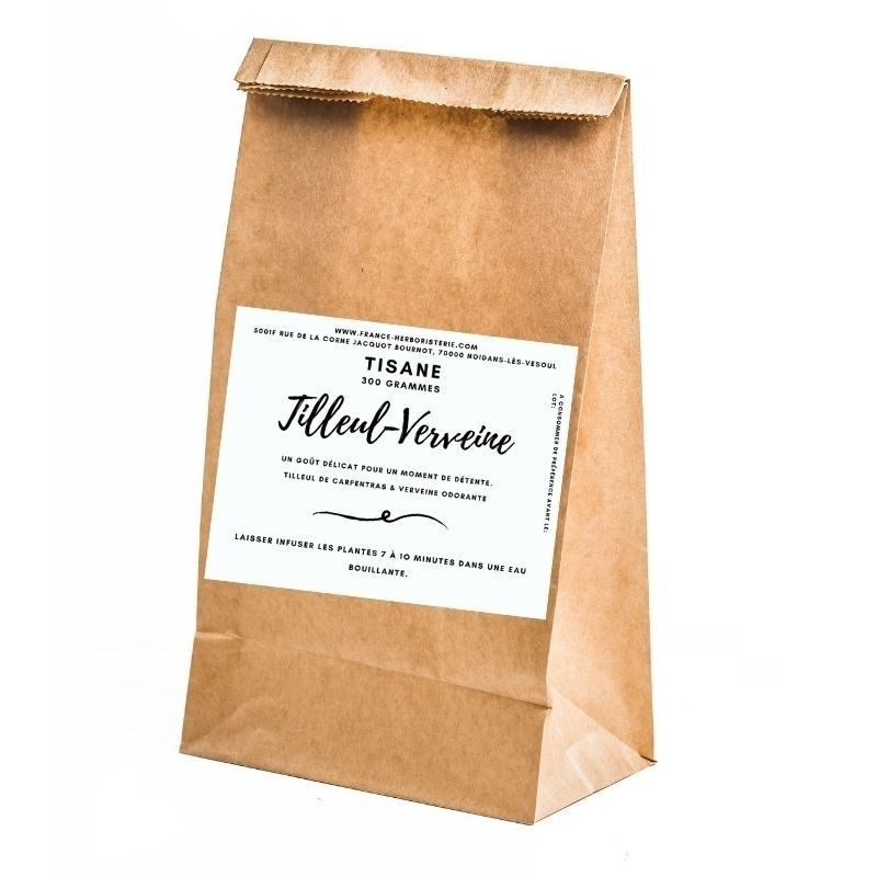 TISANE Tilleul Verveine paquet de 300 G TISANE Tilleul Verveine paquet de 300 G