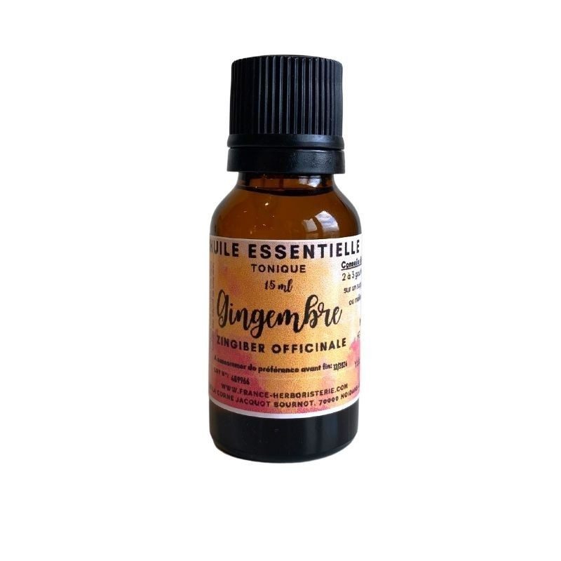 ESSENTIELLES ÖL INGEMBER Zingiber officinale 15 ml.