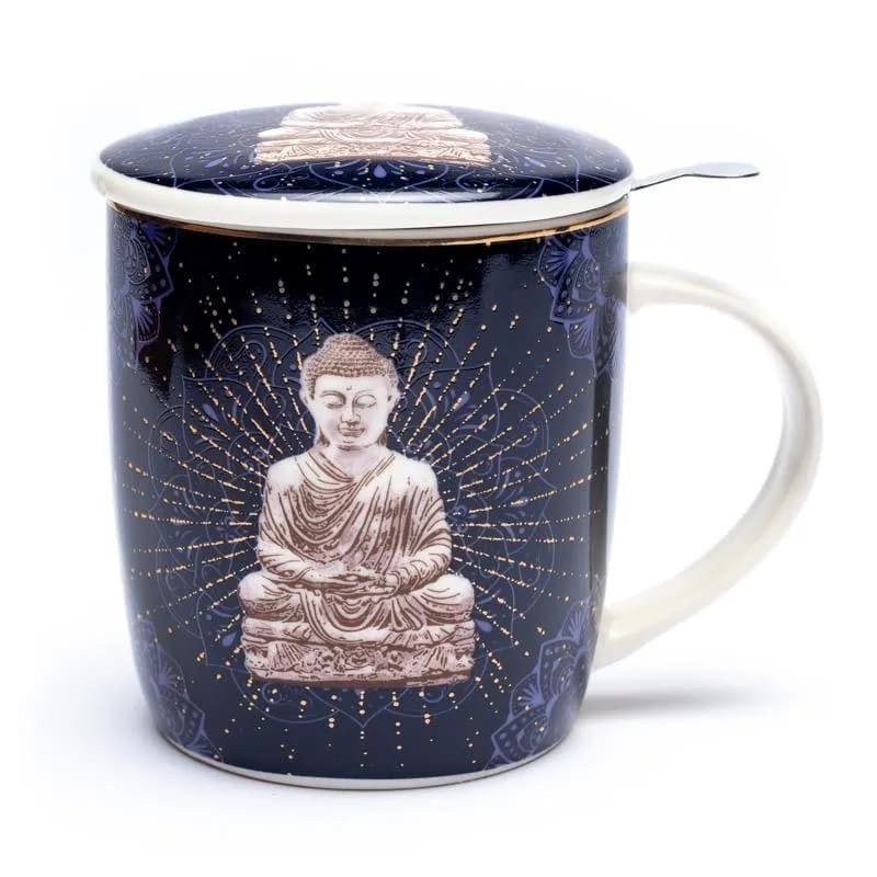 Tasse à tisane avec infuseur - Buddha Tasse à tisane avec infuseur - Buddha