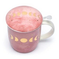 Tasse à tisane avec infuseur -  Phases de Lune