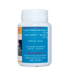 GELULES ALFALFA dosées à 250 mg 100 gélules.