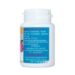 ARTICHAUT Blatt 100 Kapseln mit einer Dosierung von 200 mg.