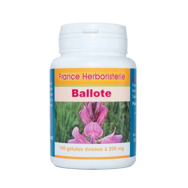 GELULES BALLOTE - 100 gélules dosées à 200 mg GELULES BALLOTE - 100 gélules dosées à 200 mg