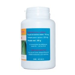 BAMBUS (Thabashir) GELS 200 Kapseln mit einer Dosierung von 200 mg.