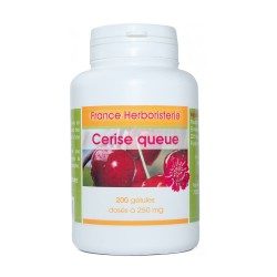 GELULES CERISE QUEUE dosées à 250 mg.