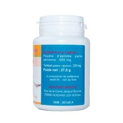EPILOBE GELULES 100 Kapseln mit einer Dosierung von 200 mg.