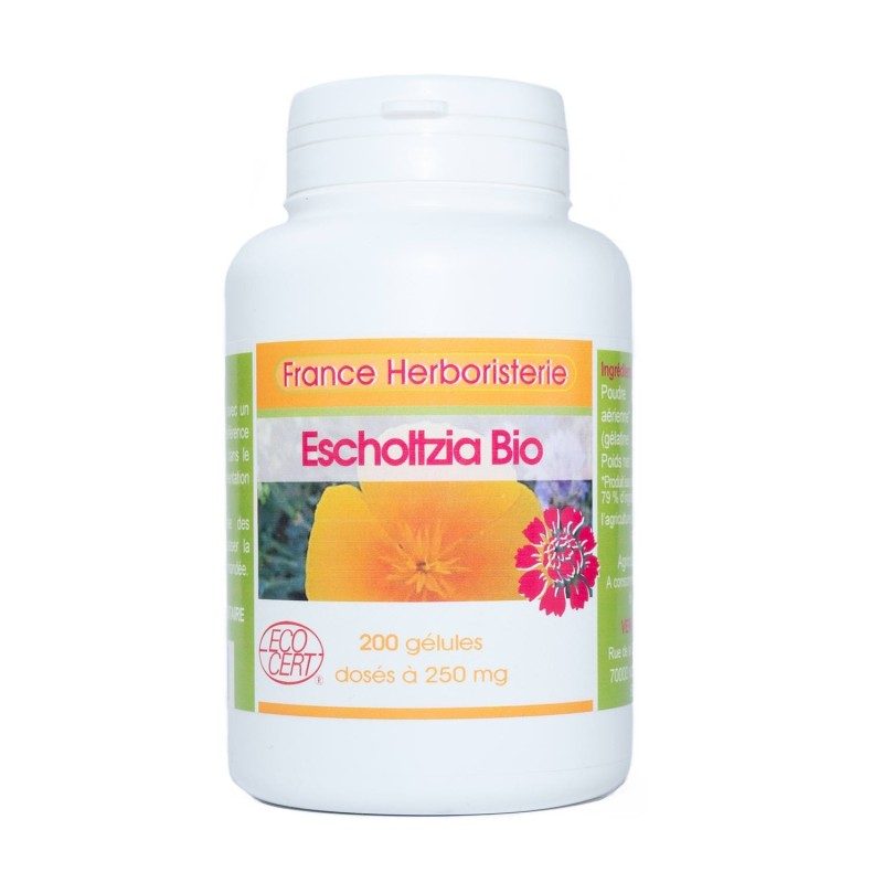 GELULES ESCHOLTZIA 200 mg. GELULES ESCHOLTZIA 200 mg.