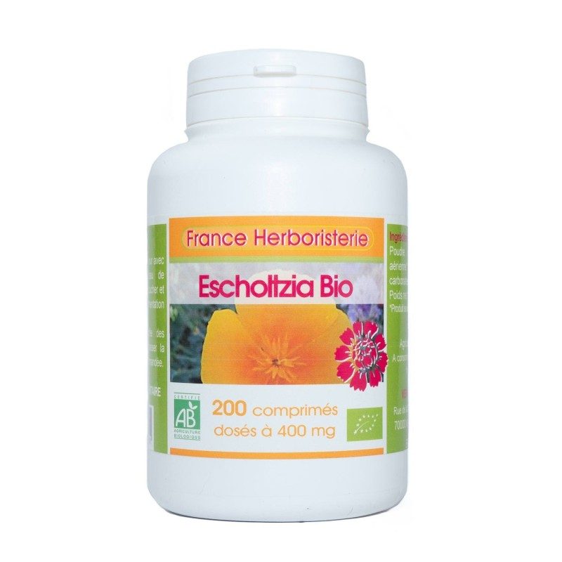 ESCHOLTZIA BIO AB 200 Tabletten mit einer Dosierung von 400 mg in Tablettenform. ESCHOLTZIA BIO AB 200 Tabletten mit einer Dosierung von 400 mg in Tablettenform.