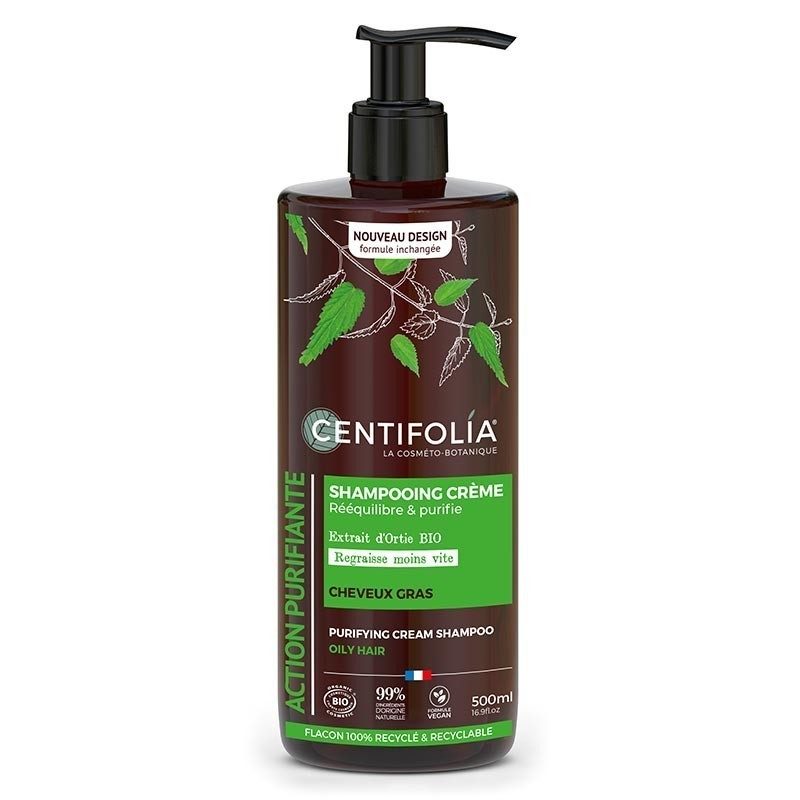 Shampooing cheveux gras - CENTIFOLIA Shampooing cheveux gras - CENTIFOLIA