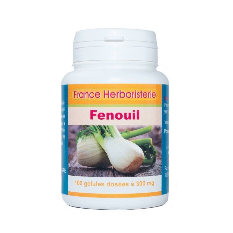 GELULES FENOUIL 100 gélules dosées à 300 mg. GELULES FENOUIL 100 gélules dosées à 300 mg.