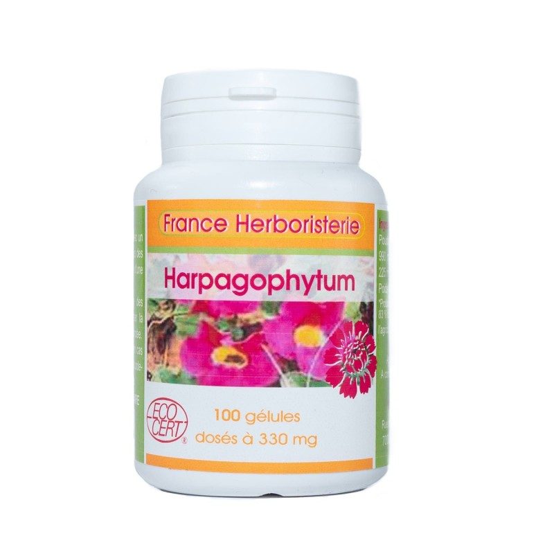 HARPAGOPHYTUM BIO 100 gélules dosées à 330g