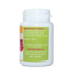 Immu-nat 120 gélules à 250 mg poudre pure