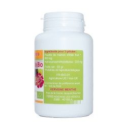 200 gélules MARRON D INDE BIO AB dosées à 225 mg.
