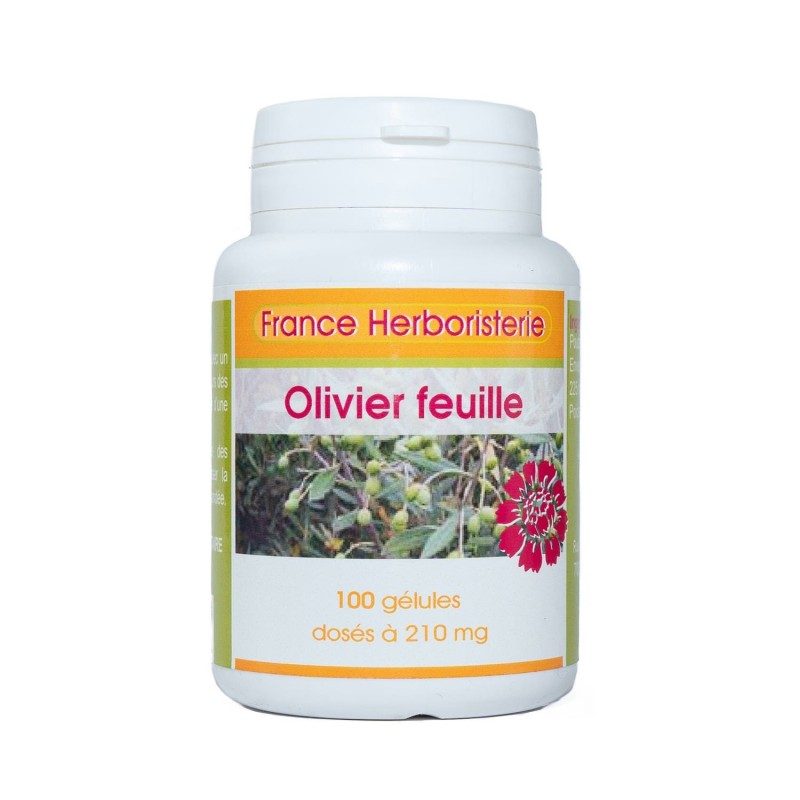 GELULES OLIVIER feuille 210 mg GELULES OLIVIER feuille 210 mg