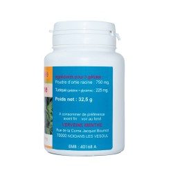 ORTIE RACINE GELULES 100 Kapseln mit einer Dosierung von 250 mg.
