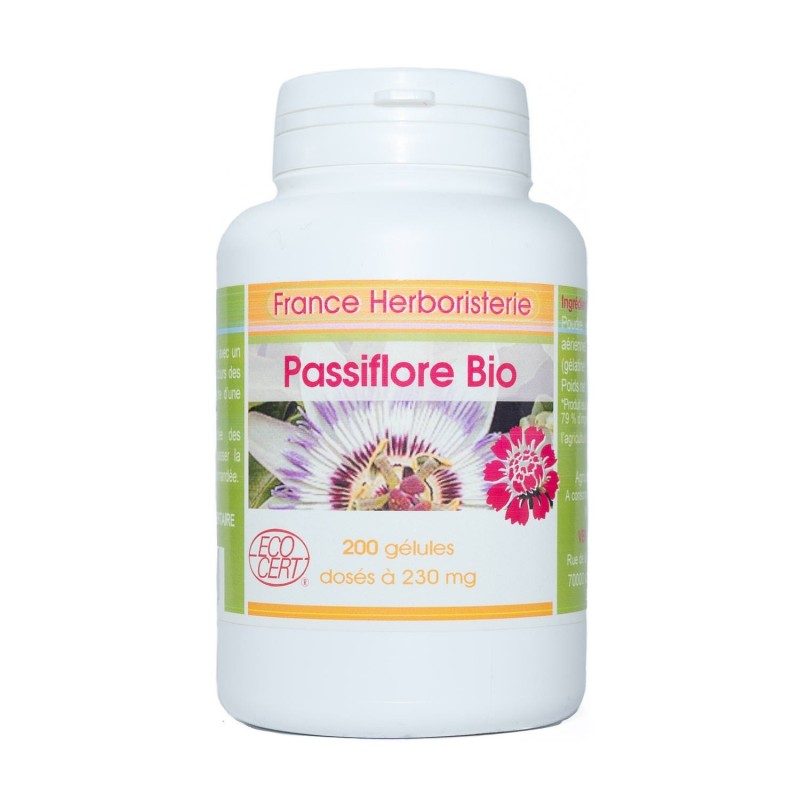 GELULES PASSIFLORE plante 230 mg 200 gélules GELULES PASSIFLORE plante 230 mg 200 gélules